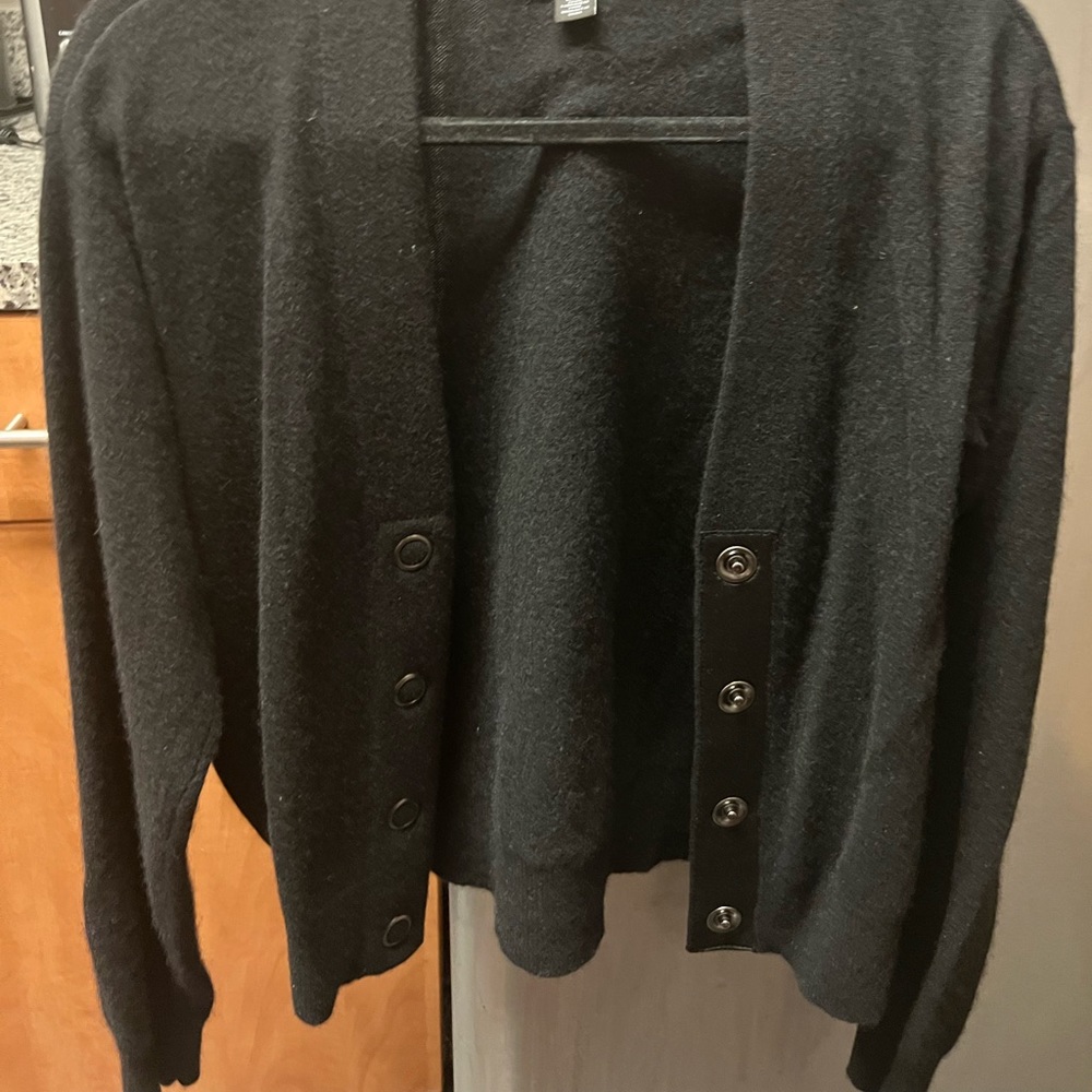 SAKS FIFTH AVENUE CASHMERE CARDIGAN